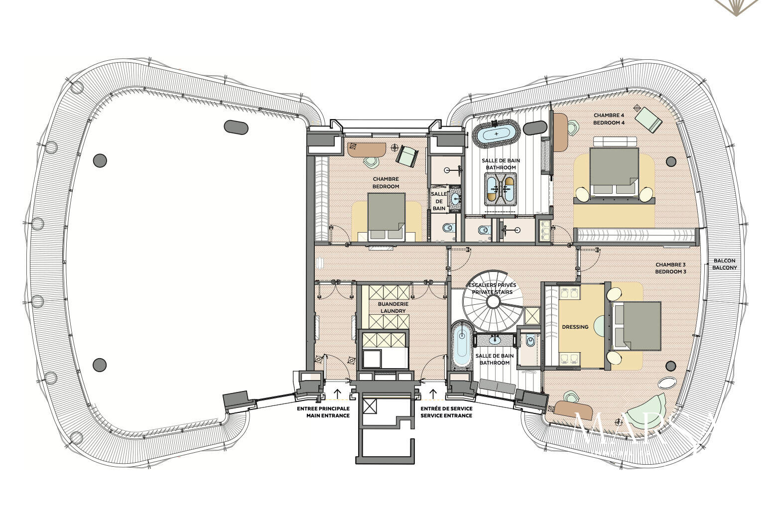 MAGNIFIQUE DUPLEX- ONE MONTE CARLO