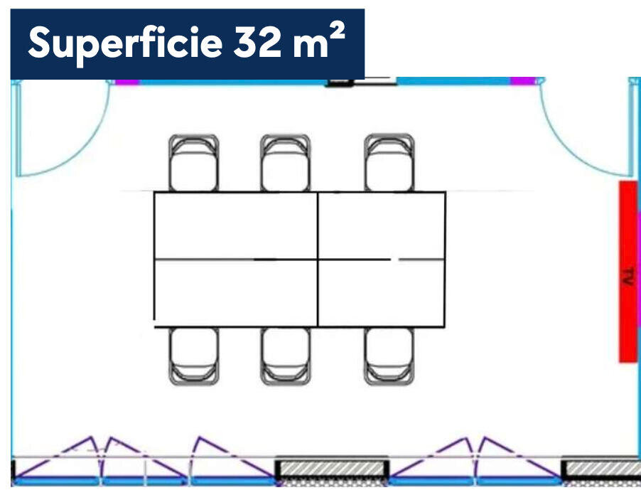 Beau bureau- PROCHE MONTE CARLO COUNTRY CLUB