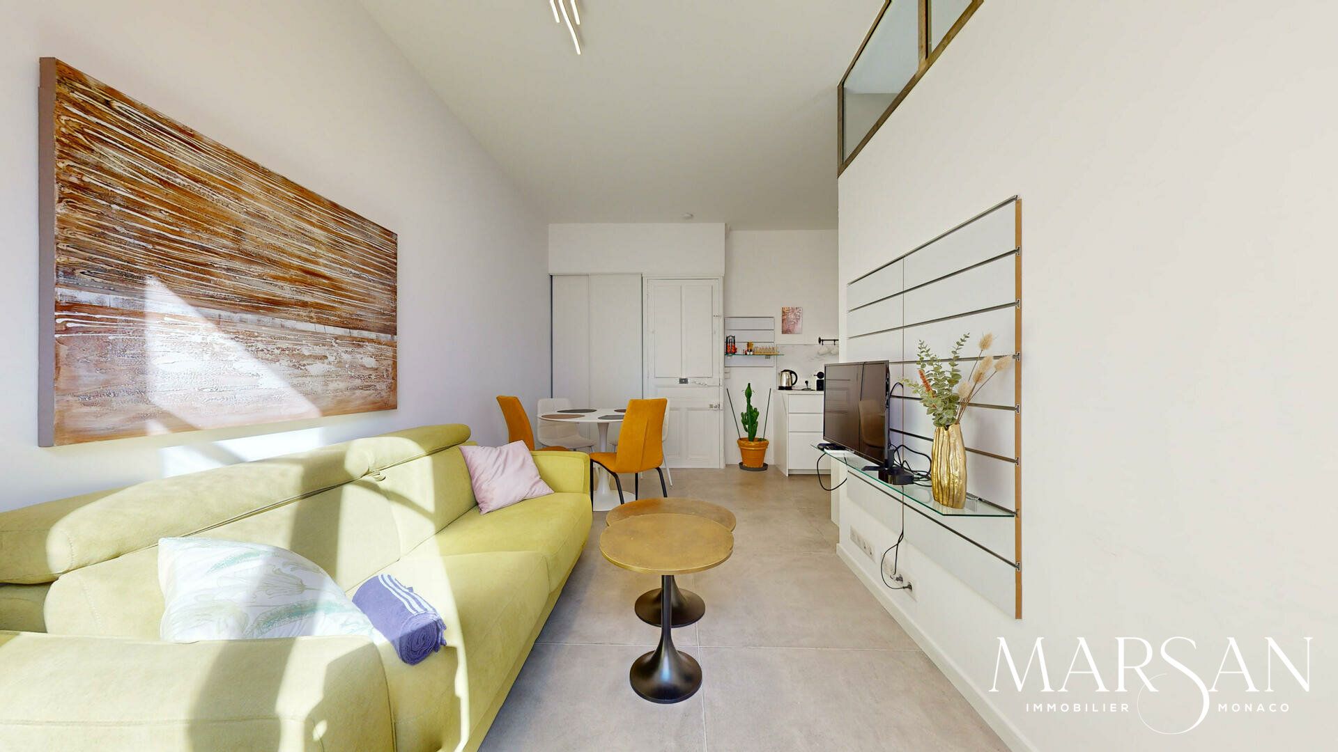 CHARMING STUDIO WITH NIGHT CORNER - HEART OF MONACO VILLE