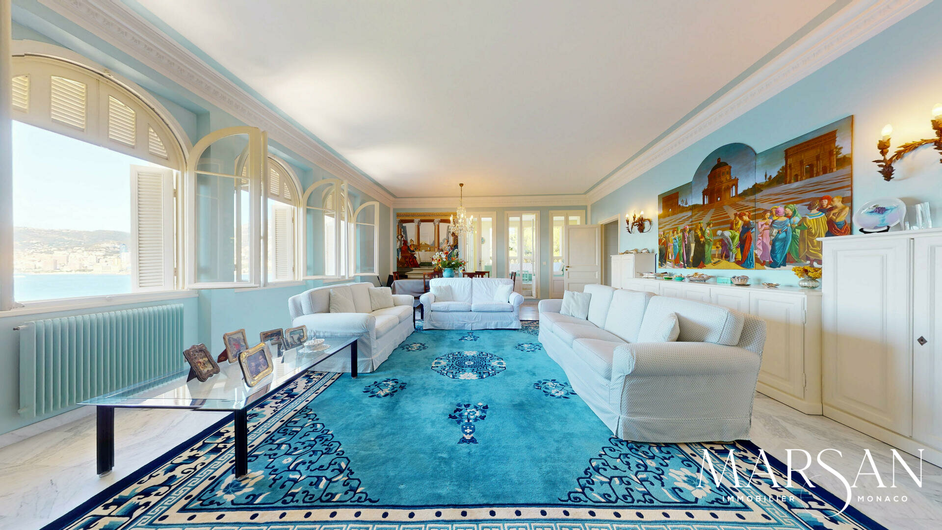 Proprietà rara: Eccezionale appartamento in una prestigiosa villa a Roquebrune-Cap-Martin