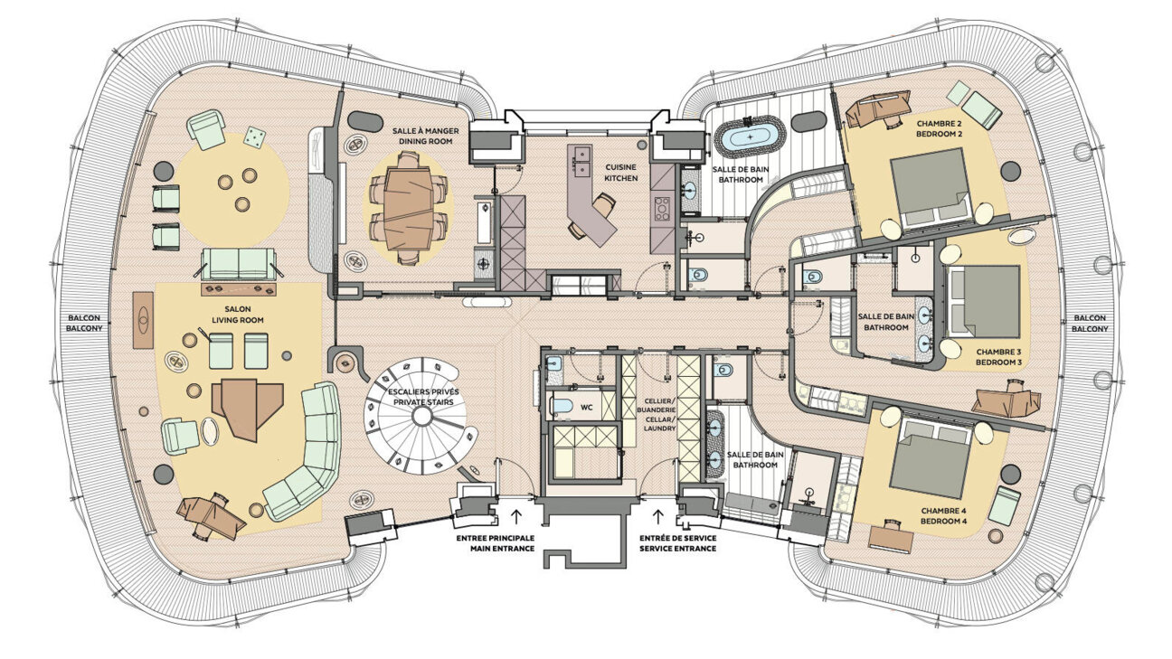 MAGNIFIQUE DUPLEX  - ONE MONTE CARLO