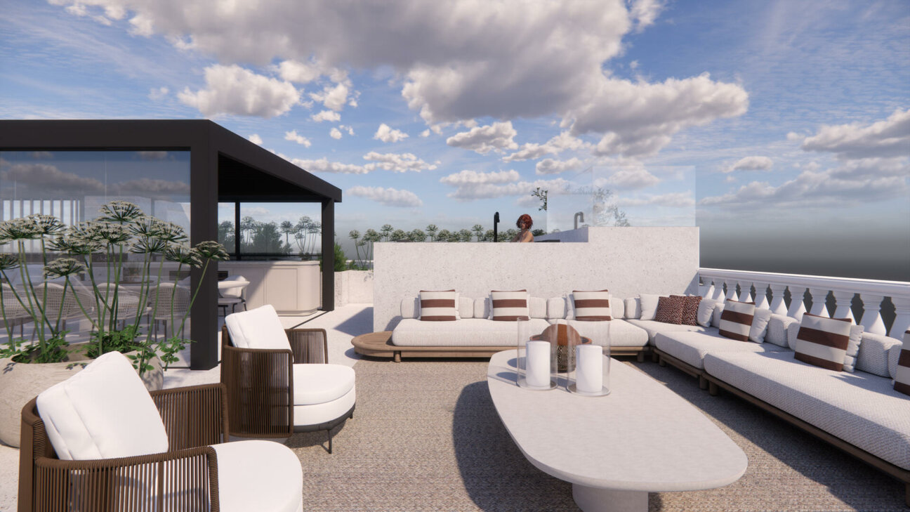 Duplex rénové luxueusement – Résidence Ambassador, Boulevard des Moulins